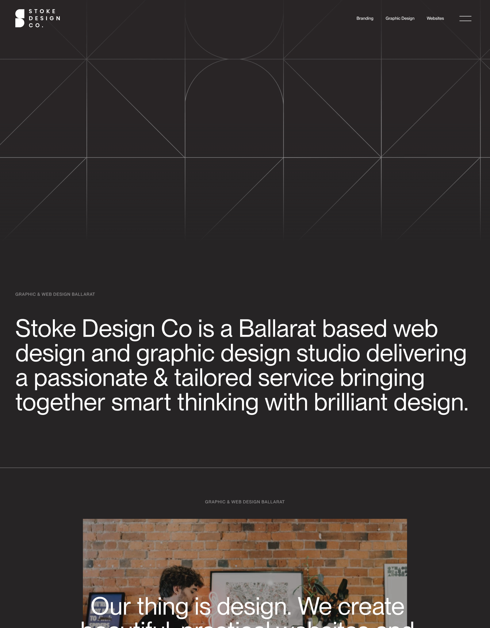 Stoke Design Co webdesign showcase