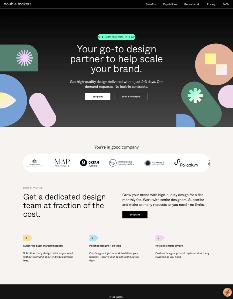 Double Makers Graphic And Web Design Subscription